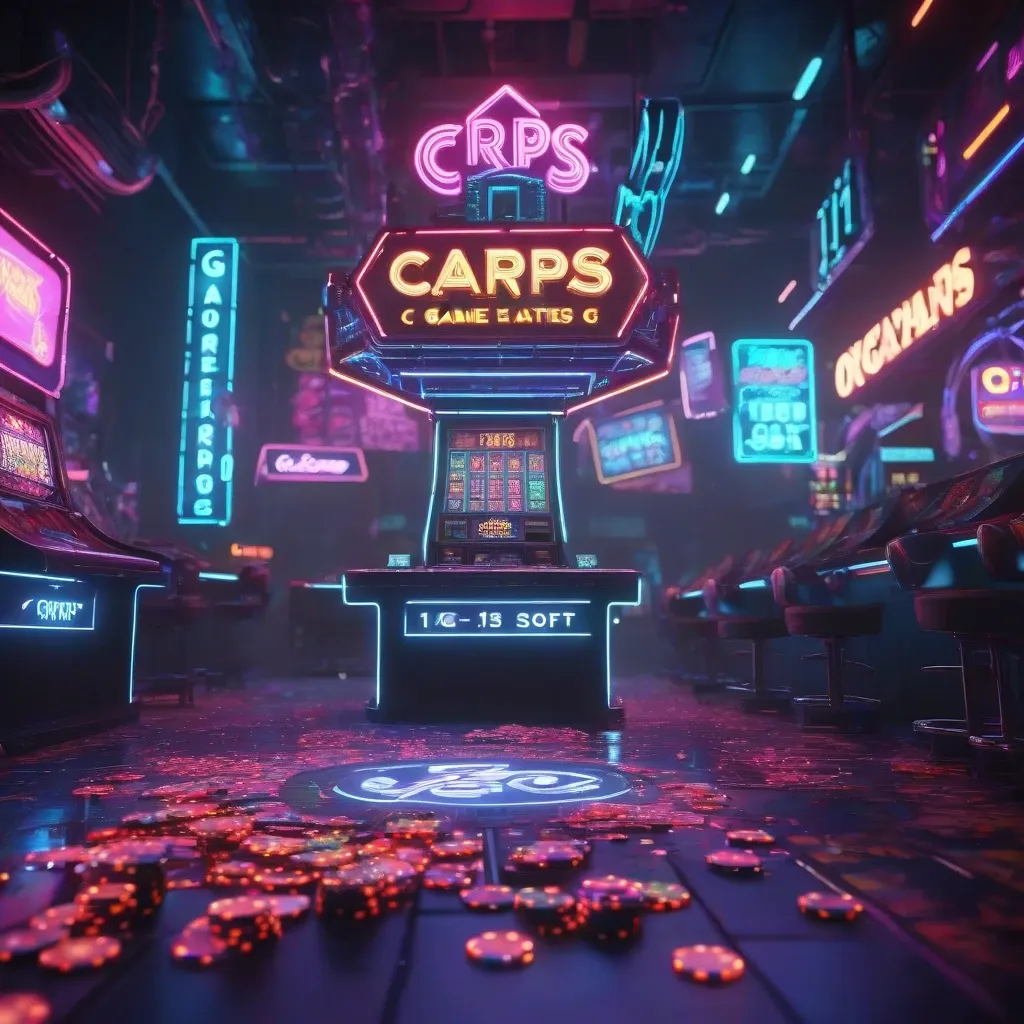 Craps Lobby Neon Chaos