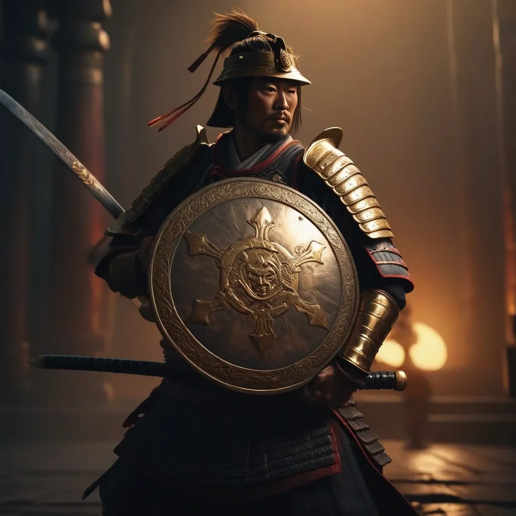 Spin Samurai Warrior